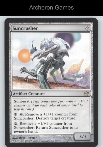 Suncrusher 159 R MTG Card Fifth Dawn