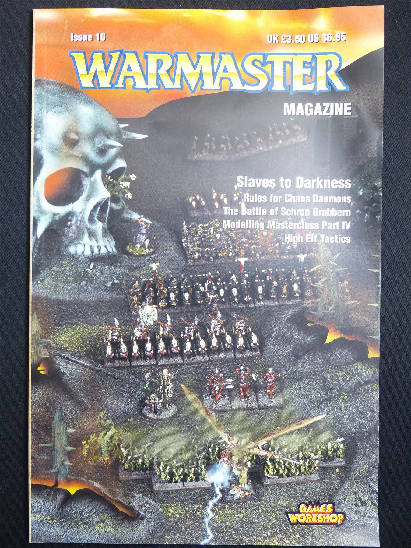 Warmaster #10 Slaves to Darkness - Games Workshop Magazine #1NF