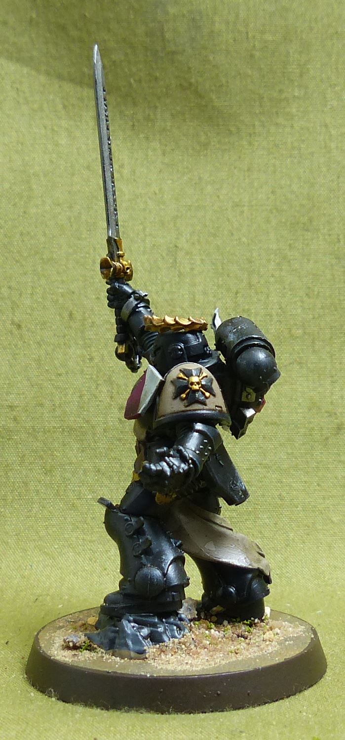 Emperor's Champion painted - Black Templar - Warhammer 40K #434