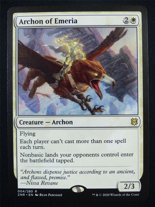 Archon of Emeria - ZNR - Mtg Card #16D