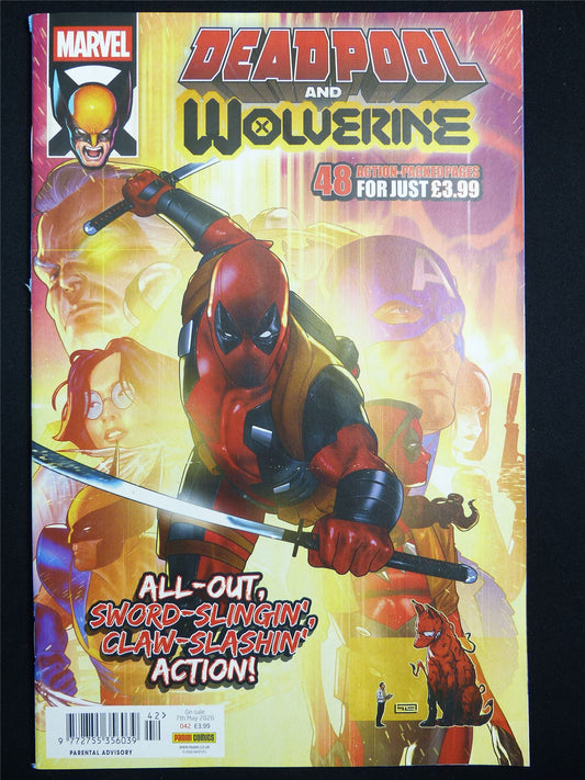 DEADPOOL and Wolverine #42 Cvr A Panini - Marvel Comic #39U