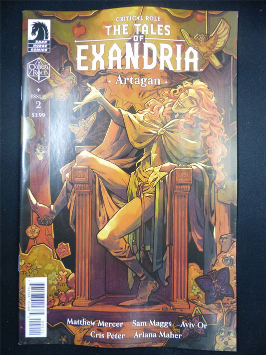 Critical Role: The TALES of EXANDRIA Artagan #2 - Feb 2024 Dark Horse Comic #37T