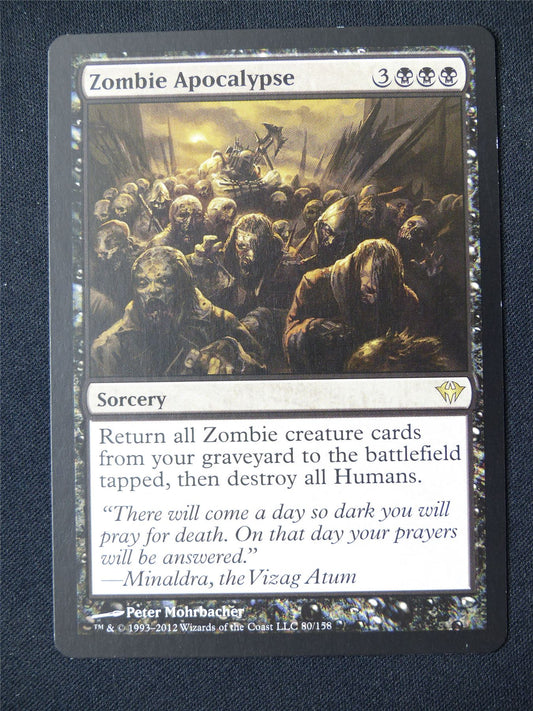 Zombie Apocalpyse - DKA - Mtg Card #LQ