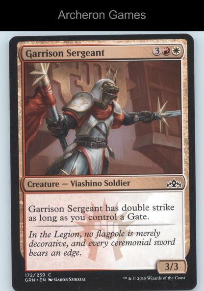 Garrison Sergeant 172 C MTG Card Guilds of Ravnica