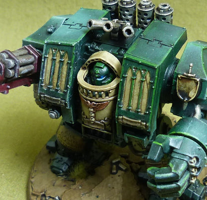 Venerable Dreadnought painted - Dark Angels - Warhammer 40K #3JF
