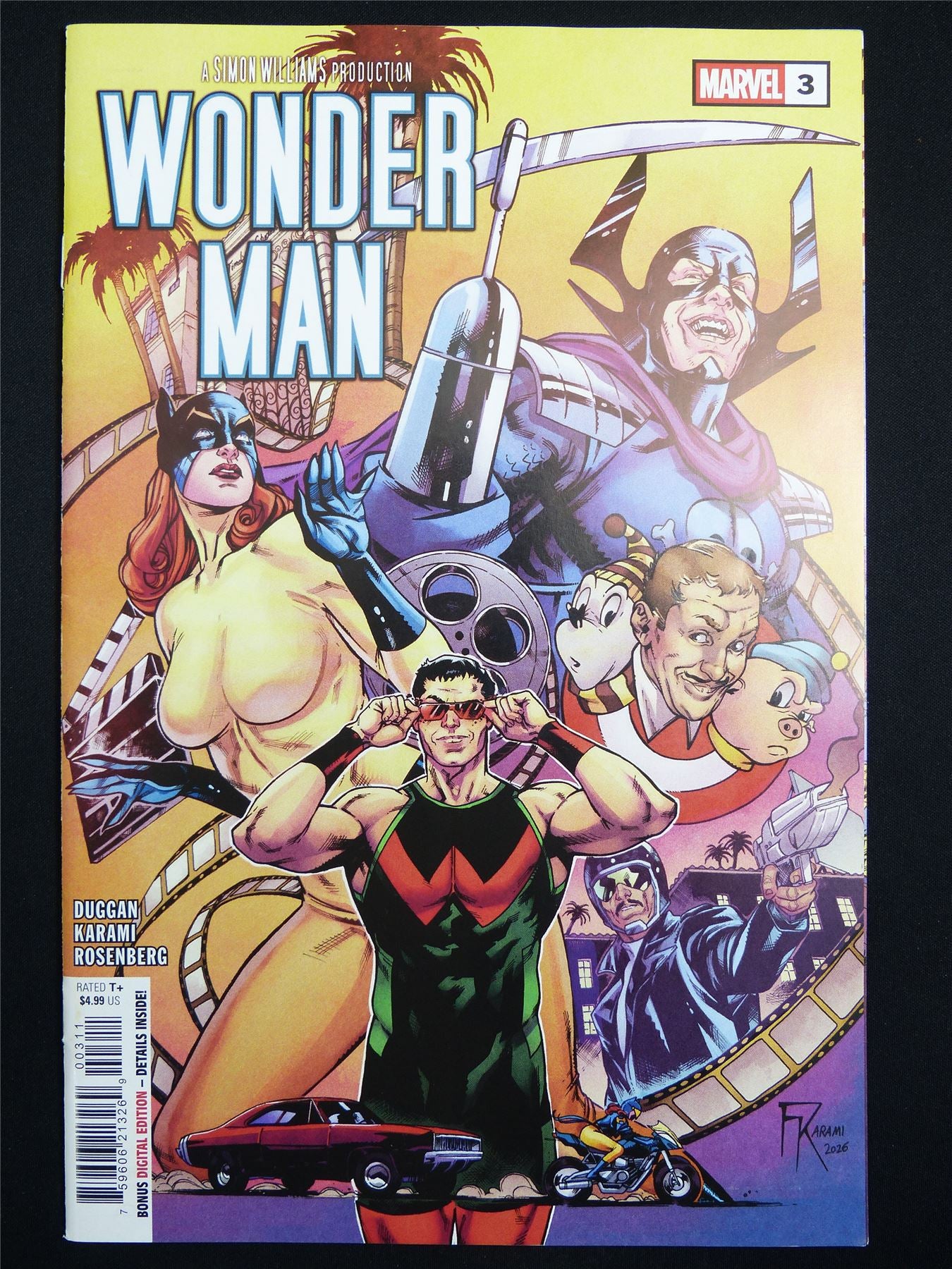 WONDER Man #3 Cvr A - Marvel Comic #3A9