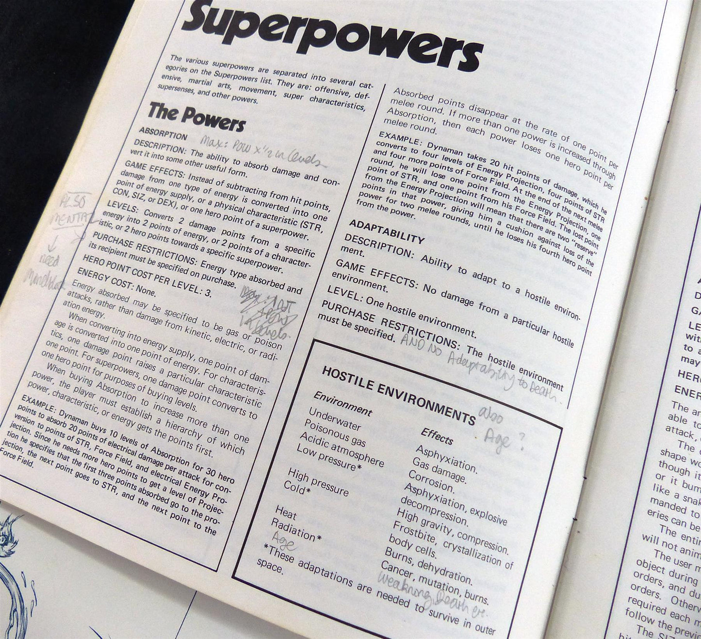 Superworld: Superpowered Roleplaying Game Classic OOP #1XN