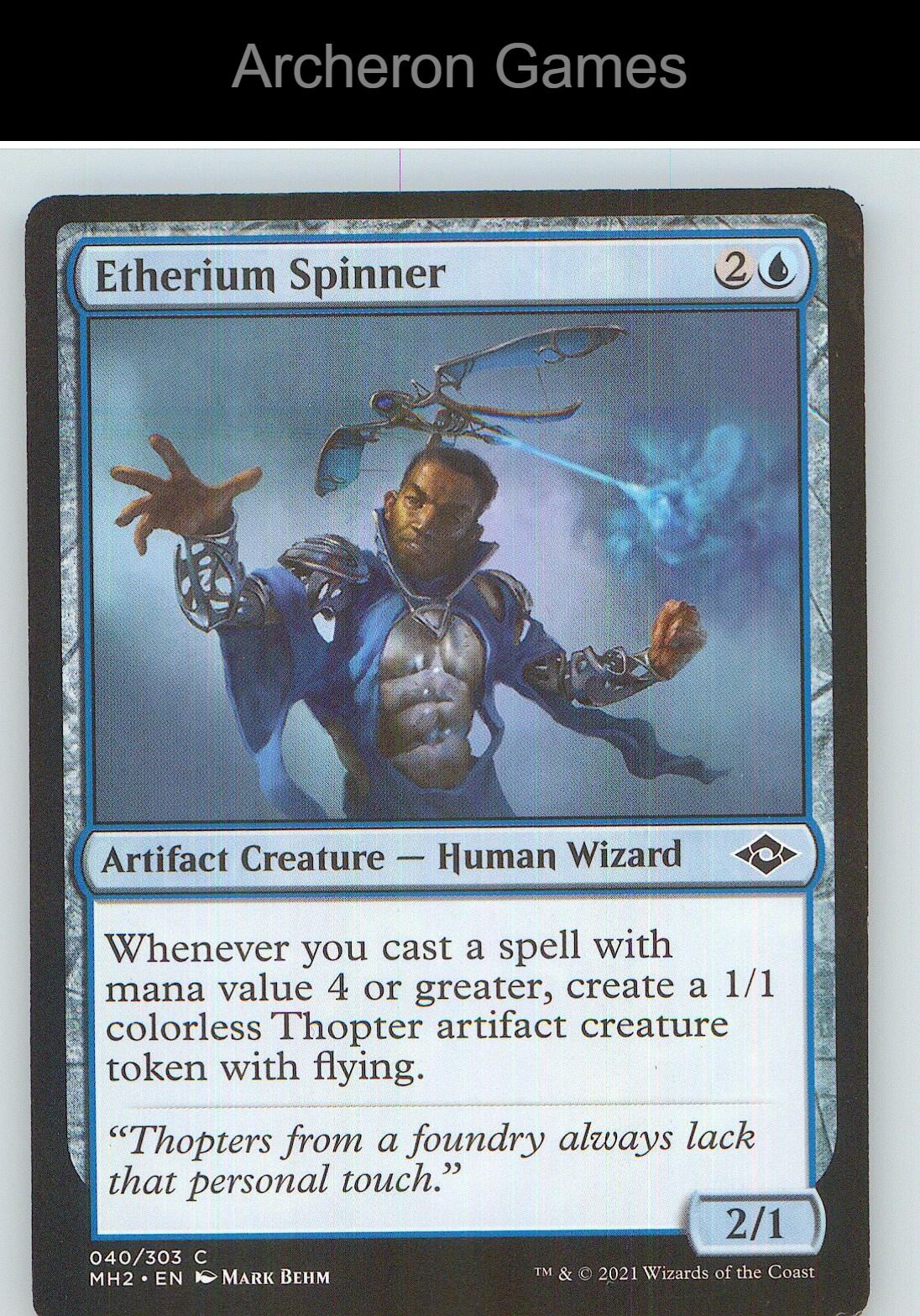 Etherium Spinner MH2 40 C MTG Card NM/EX+