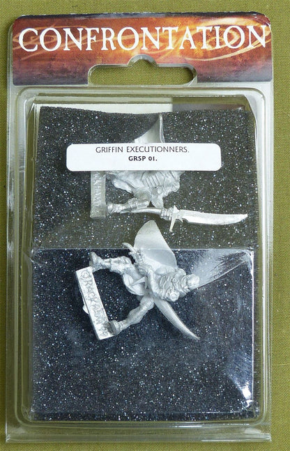 Confrontation: Griffin Executioners Blister - Rackham Metal Minis OOP #25Z