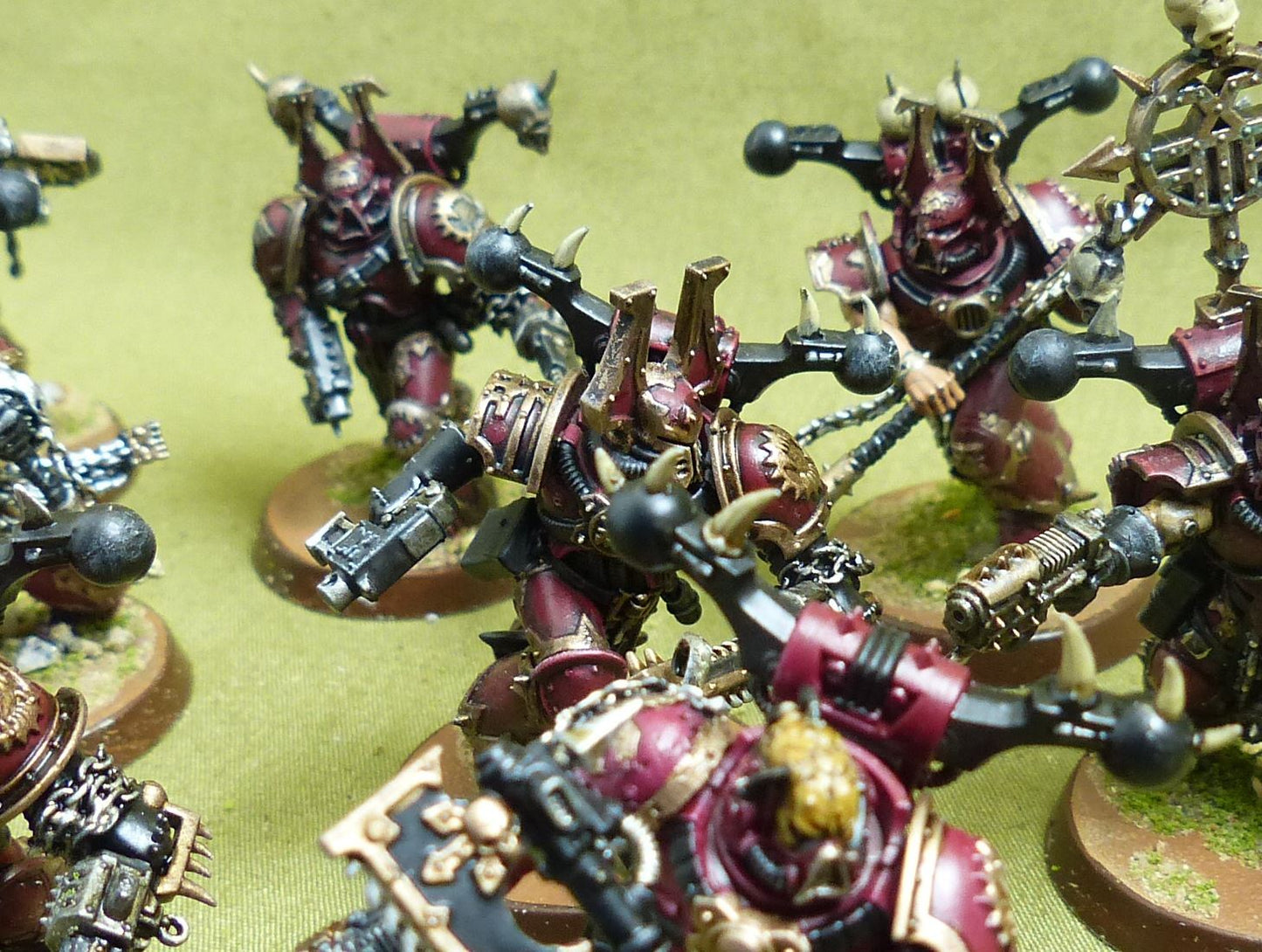 Khorne Berzerkers painted - World Eaters - Warhammer 40K #1QO
