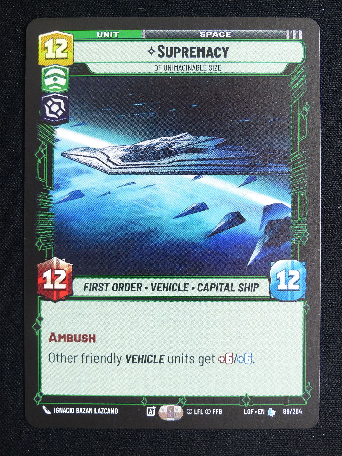Supremacy 89/264 - Star Wars Unlimited Card #3UW