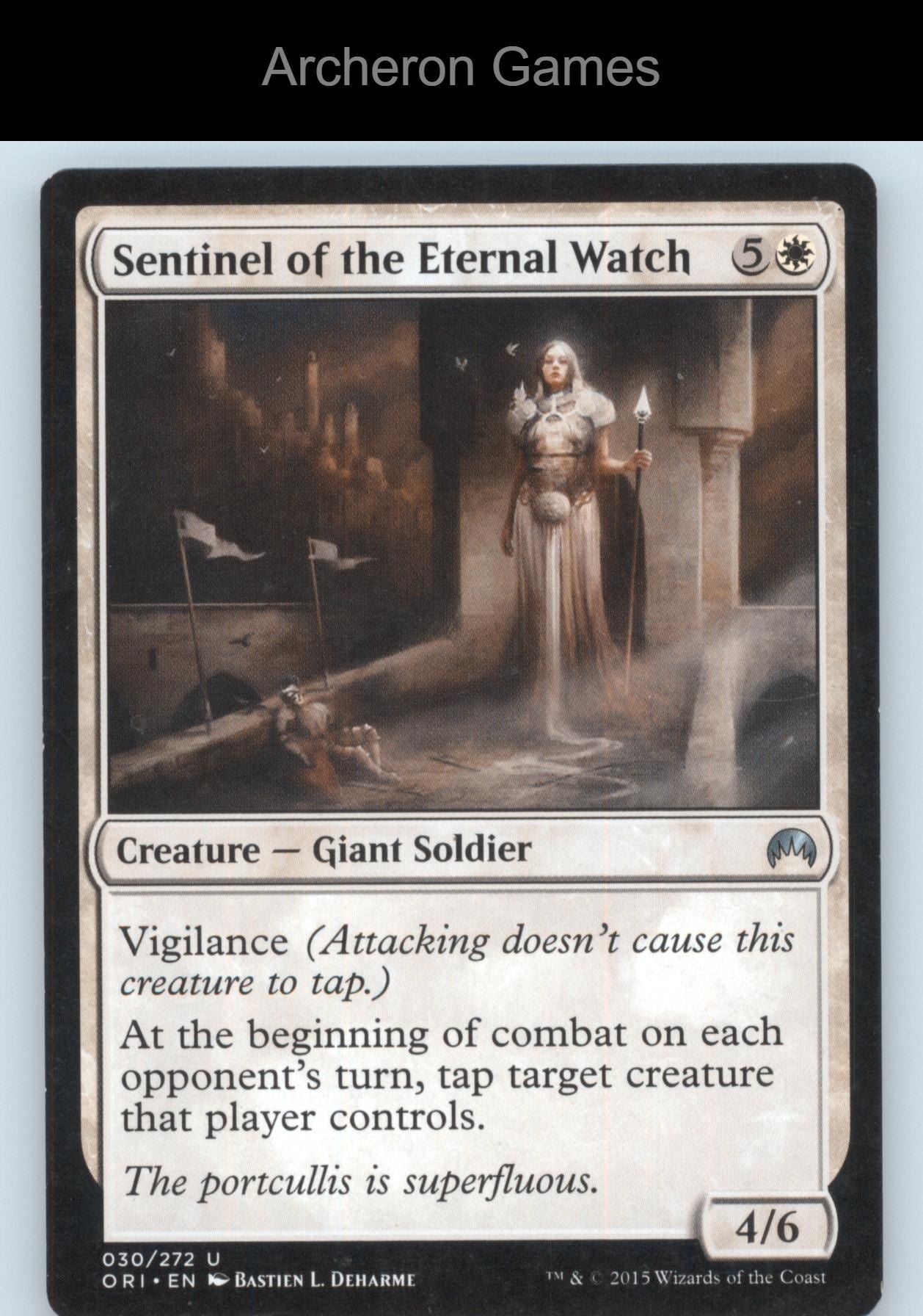 Sentinel of the Eternal Watch 30 UC MTG Card Magic Origins