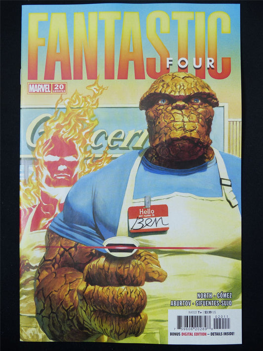 FANTASTIC Four #20 - Jul 2024 Marvel Comic #6H6