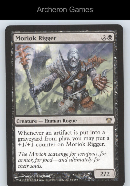Moriok Rigger 54 R MTG Card Fifth Dawn
