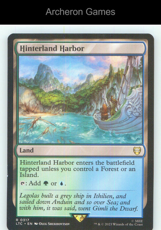 Hinterland Harbor LTC 317 R MTG Card NM/EX+