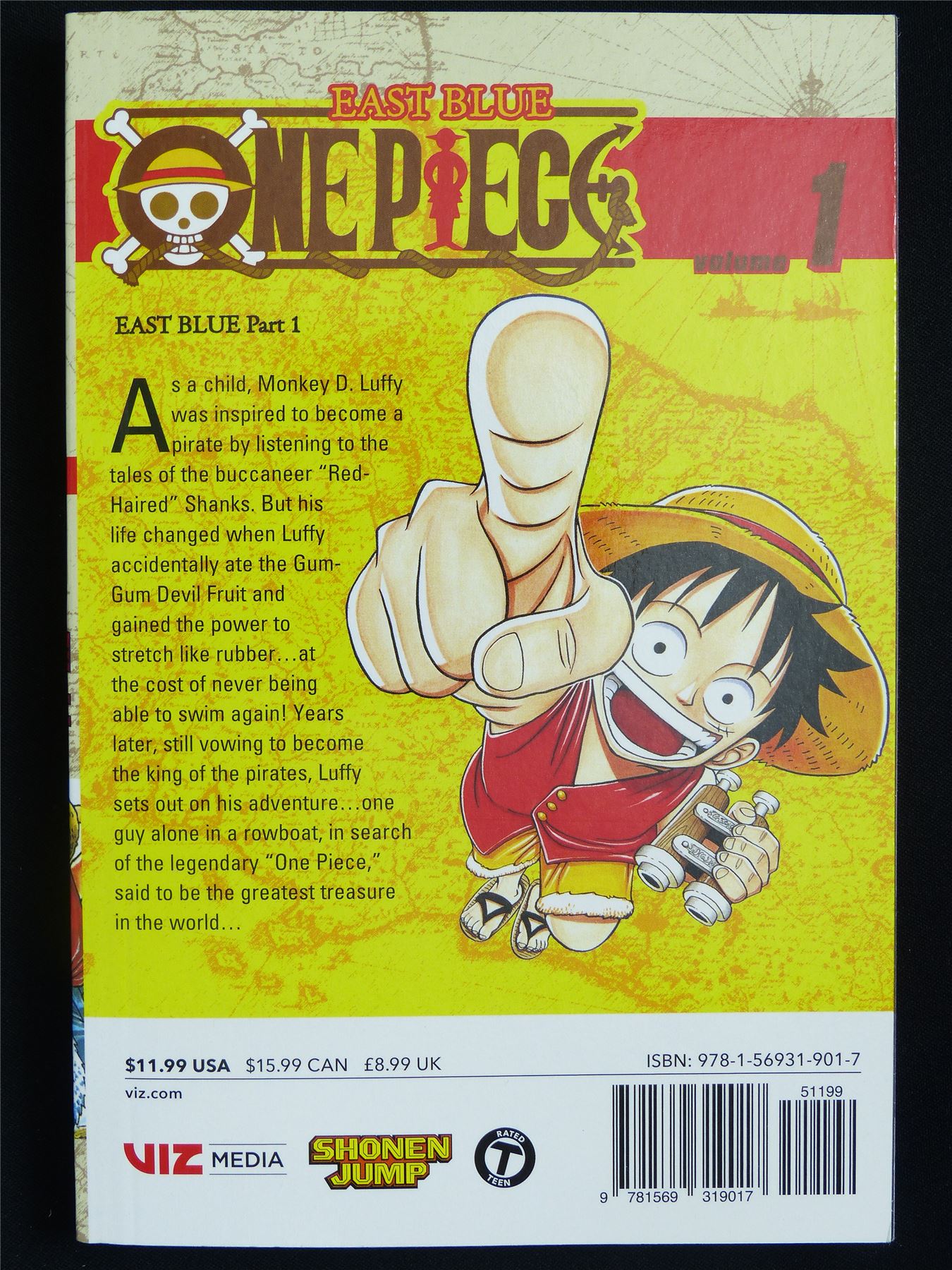 One Piece: East Blue volume 1 - Viz Media Manga #1GK