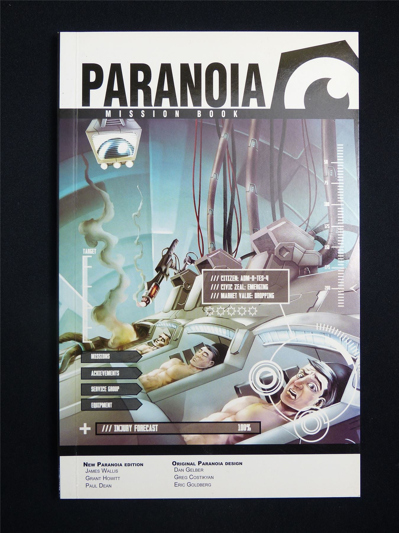 Paranoia Mission Book - Roleplay Book Softback #2VY