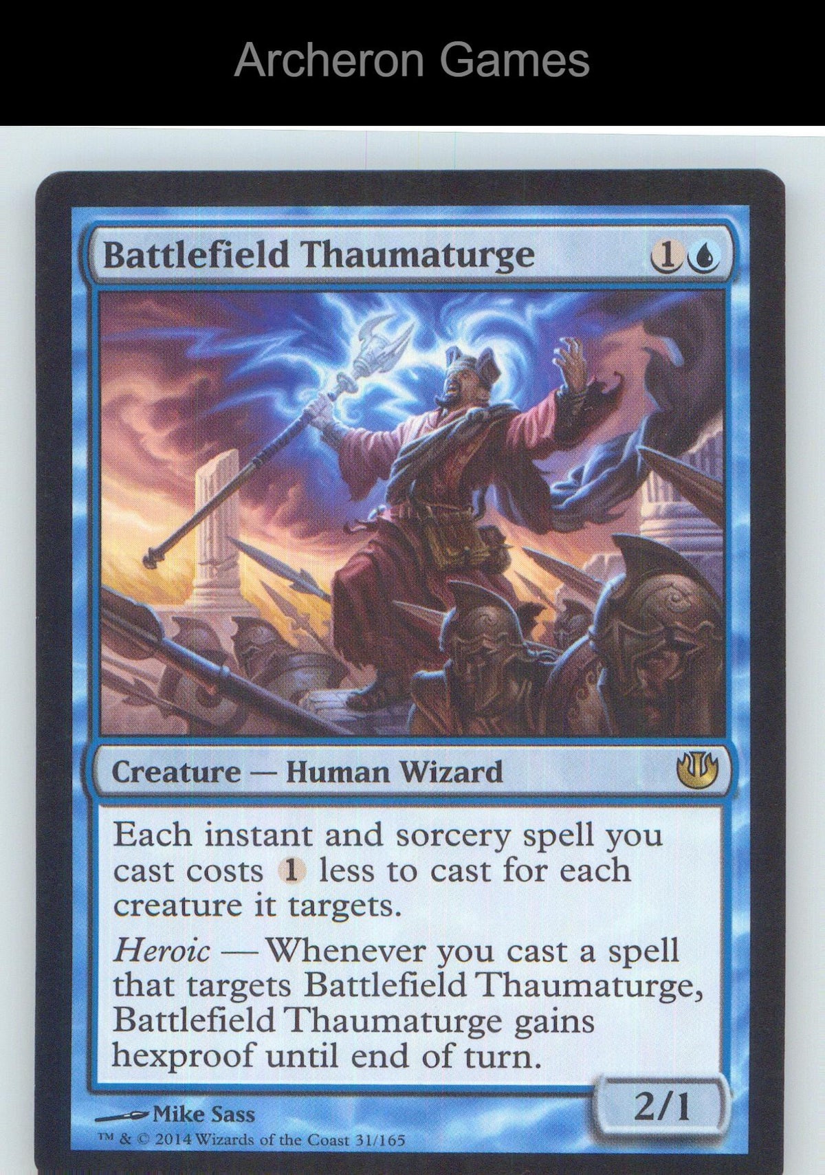 Battlefield Thaumaturge JOU 31 R MTG Card NM/EX+