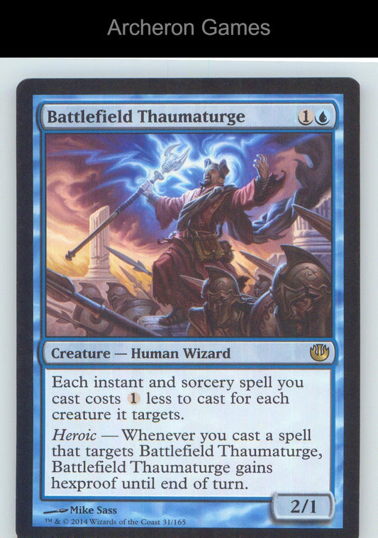 Battlefield Thaumaturge JOU 31 R MTG Card NM/EX+