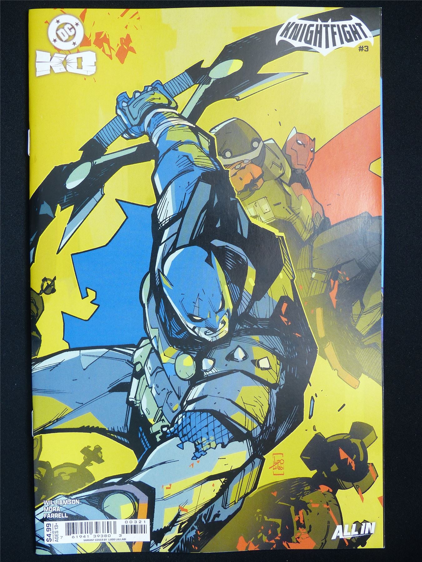 KNIGHTFIGHT DC KO #3 - DC Comic #1BW