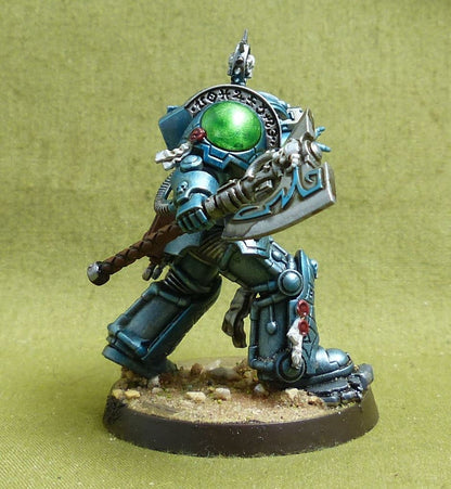Librarian in Terminator Armour painted - Space Marine - Warhammer 40K #42Z