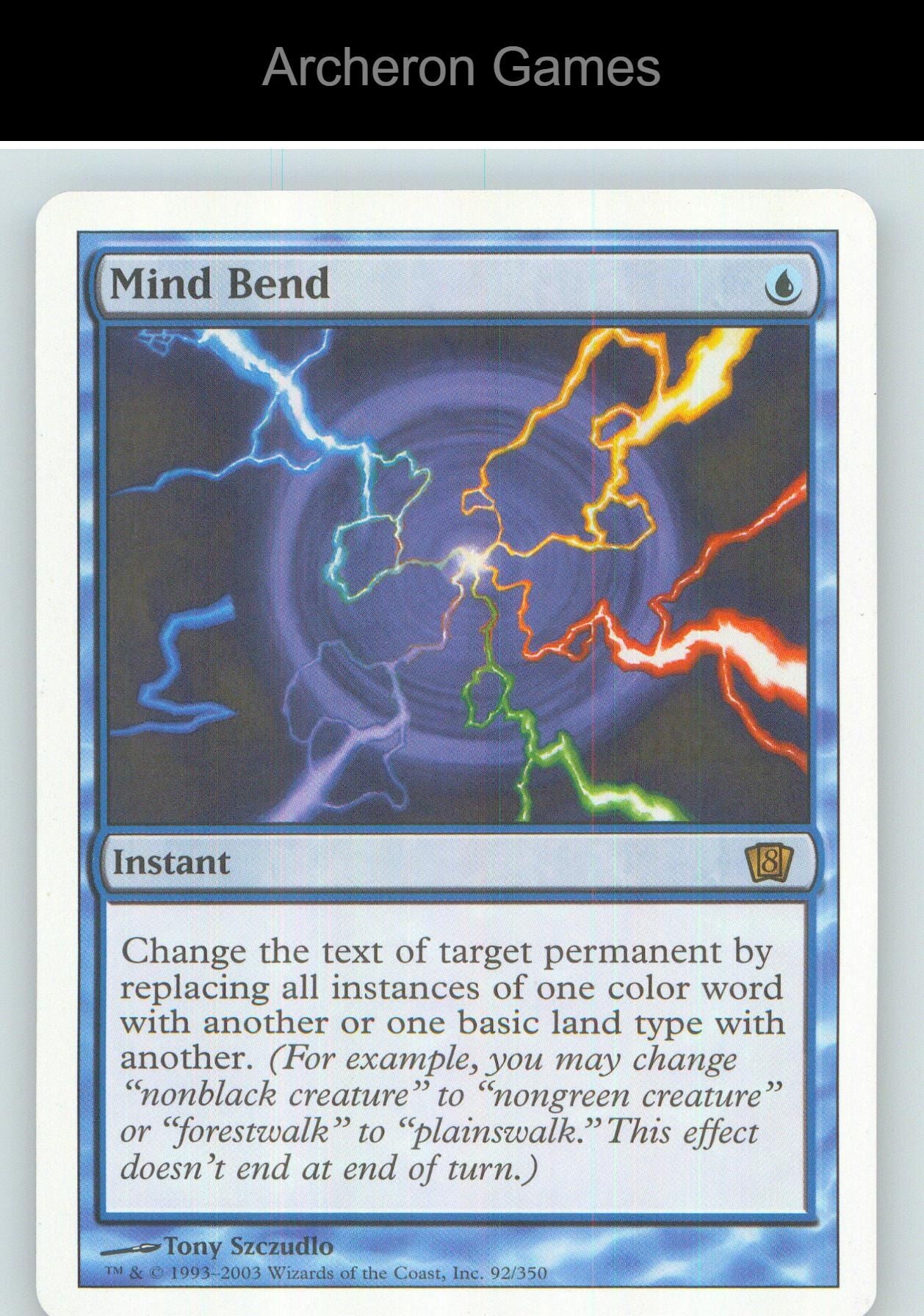 Mind Bend 8ED 92 R MTG Card NM/EX+