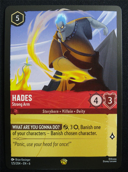 Hades Strong Arm 125/204 - Lorcana Card #30Z