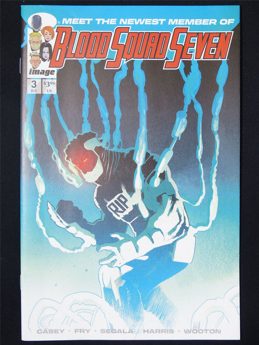 BLOOD Squad Seven #3 - B&B Image Comic #VG