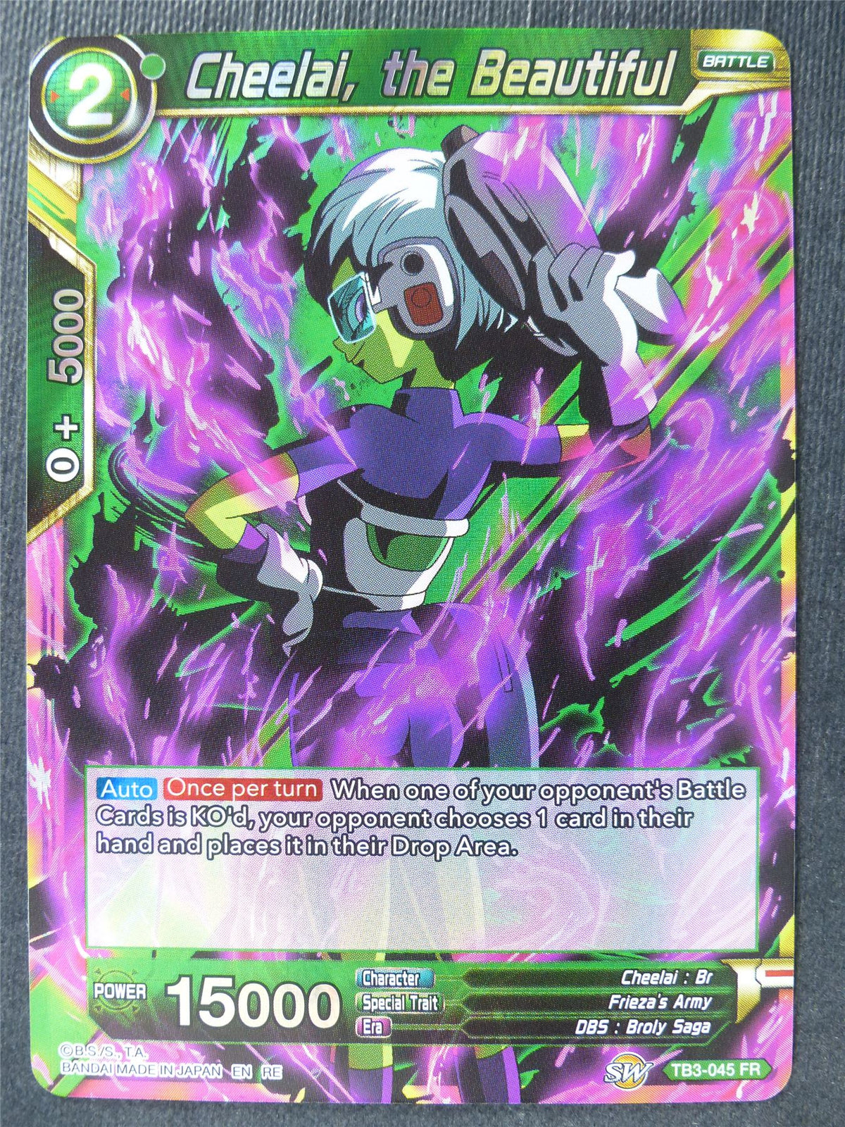 Cheelai the Beautiful - Mythic Booster - Dragon Ball Super Card #444