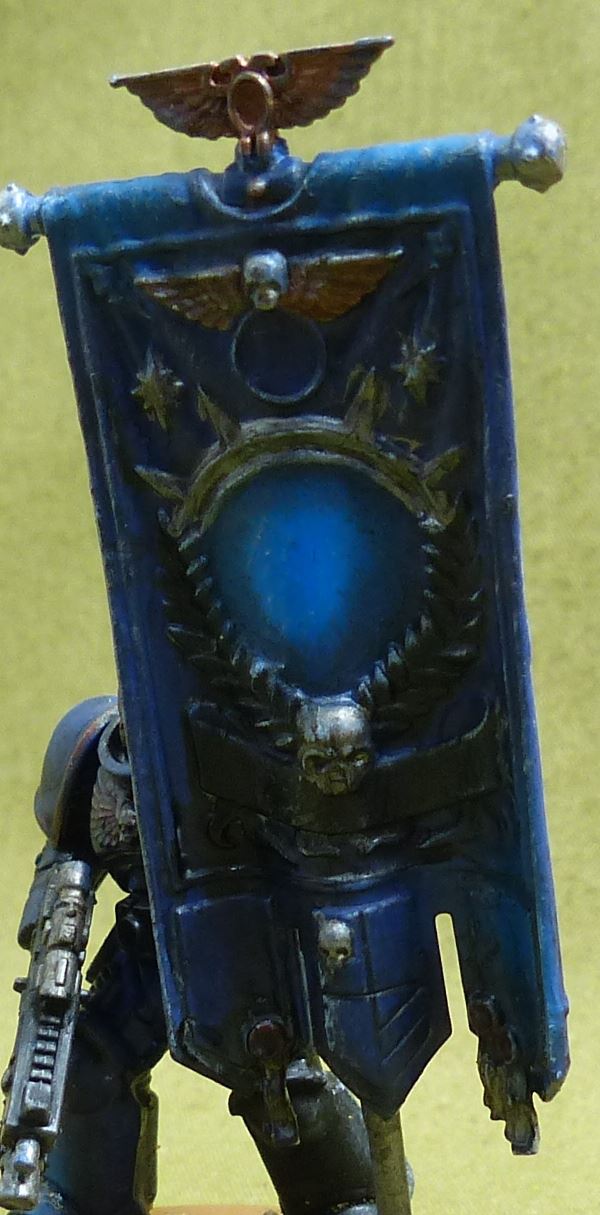 Ancient Painted - Ultramarines - Warhammer 40K #24V