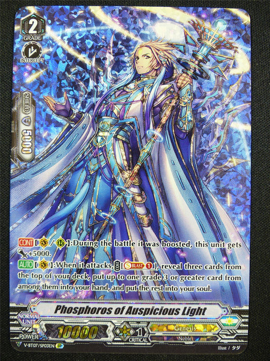 Phosphoros of Auspicious Light V-BT07 SP - Vanguard Card #24I