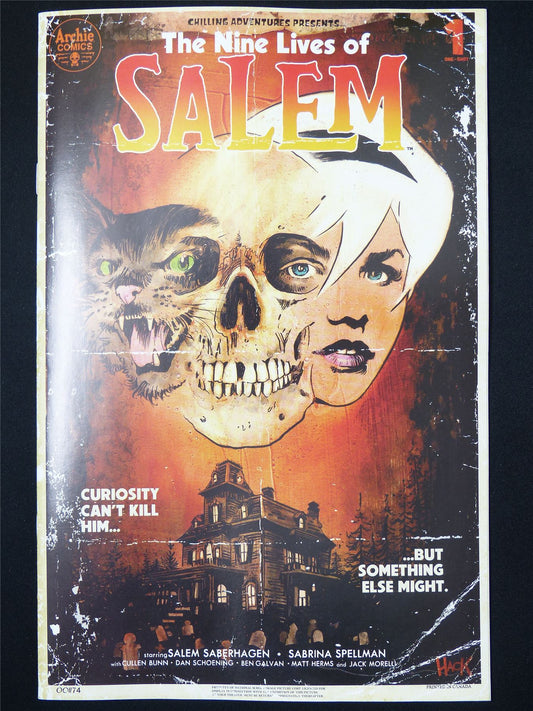 The NINE Lives of Salem One-Shot Cvr B - B&B Mar 2025 Archie Comic #Q8