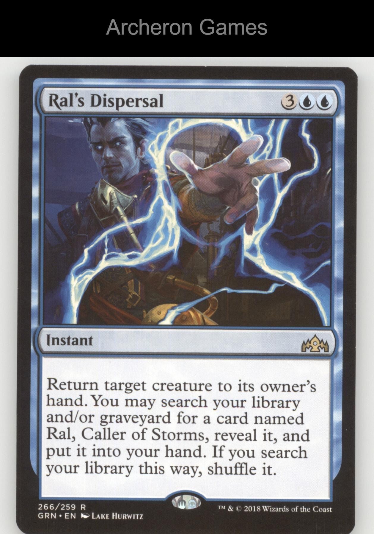 Ral's Dispersal 266 R MTG Card Guilds of Ravnica