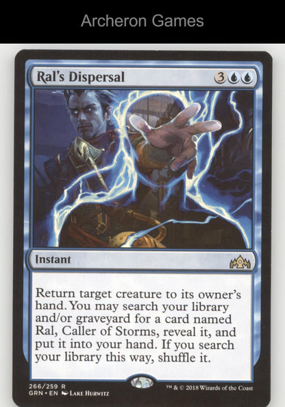 Ral's Dispersal 266 R MTG Card Guilds of Ravnica