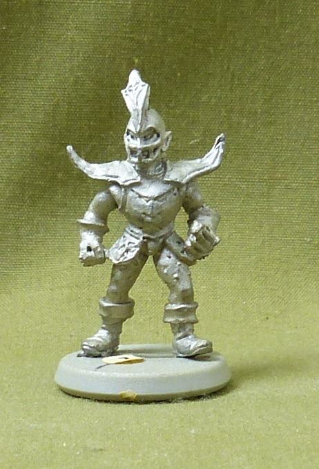 Classic Metal Dark Elf Player - Warhammer Blood Bowl #8E