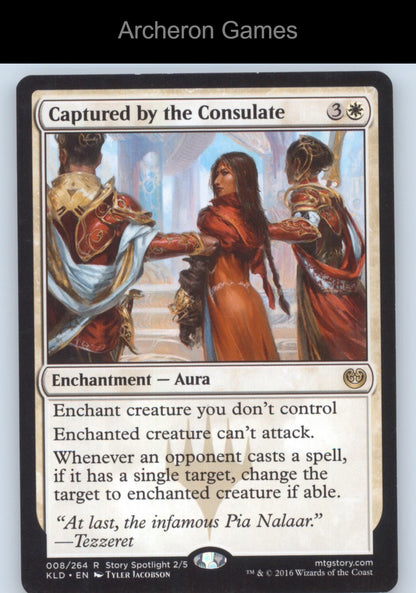 Captured by the Consulate 8 R MTG Card Kaladesh