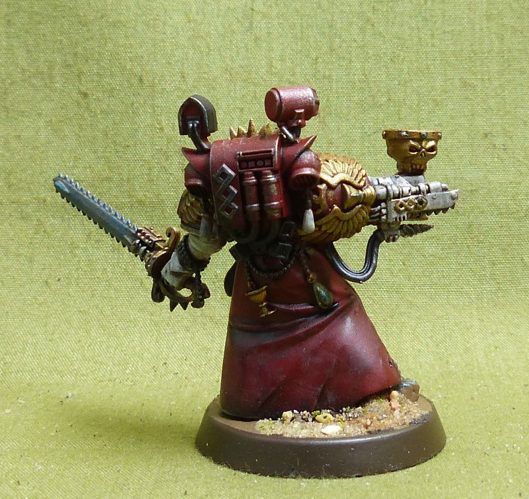 Sanguinary Priest painted - Blood Angels - Warhammer 40K #3ZE
