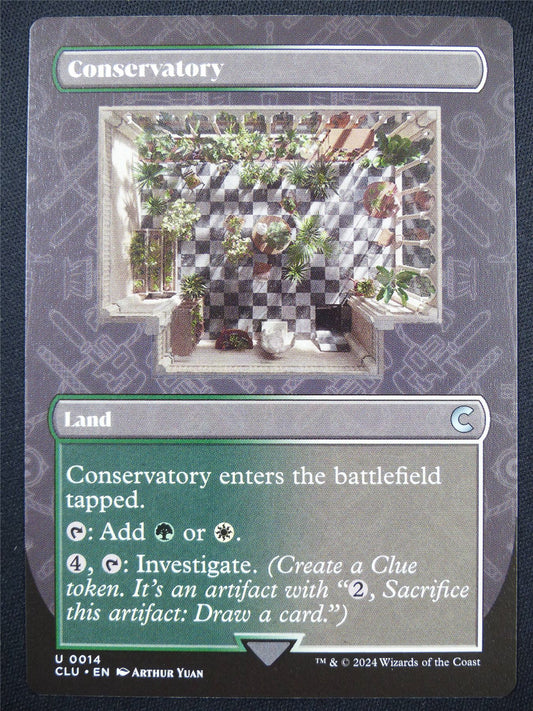 Conservatory Borderless - CLU - Mtg Card #5J5