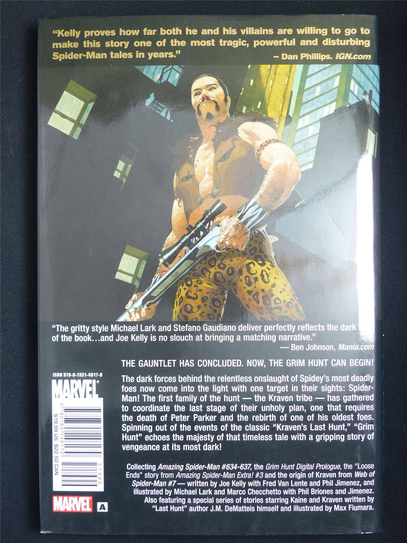 The Amazing Spider-Man: Grim Hunt - Marvel Graphic Hardback #47A