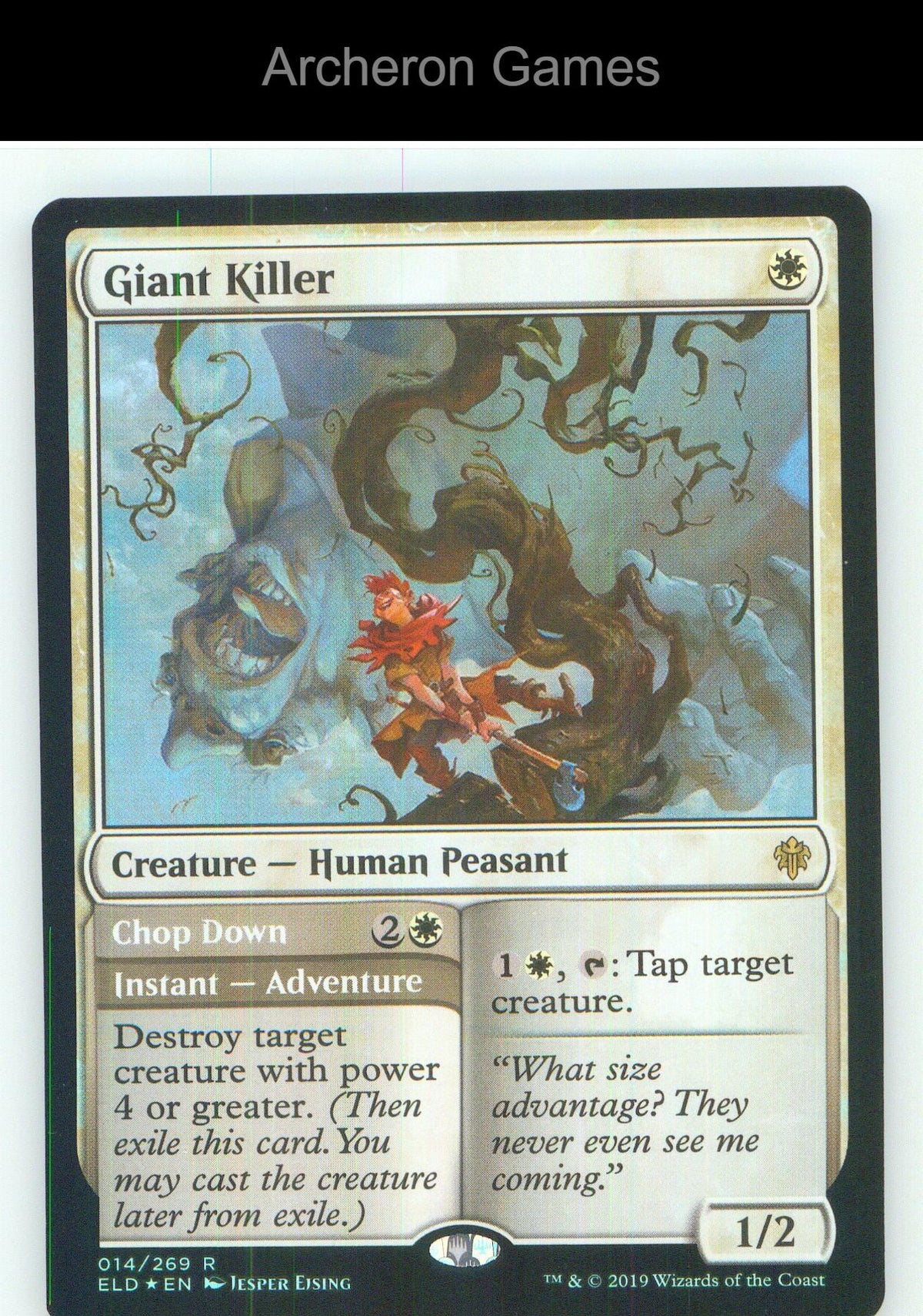 Giant Killer ELD 14 R MTG Card NM/EX+ Foil