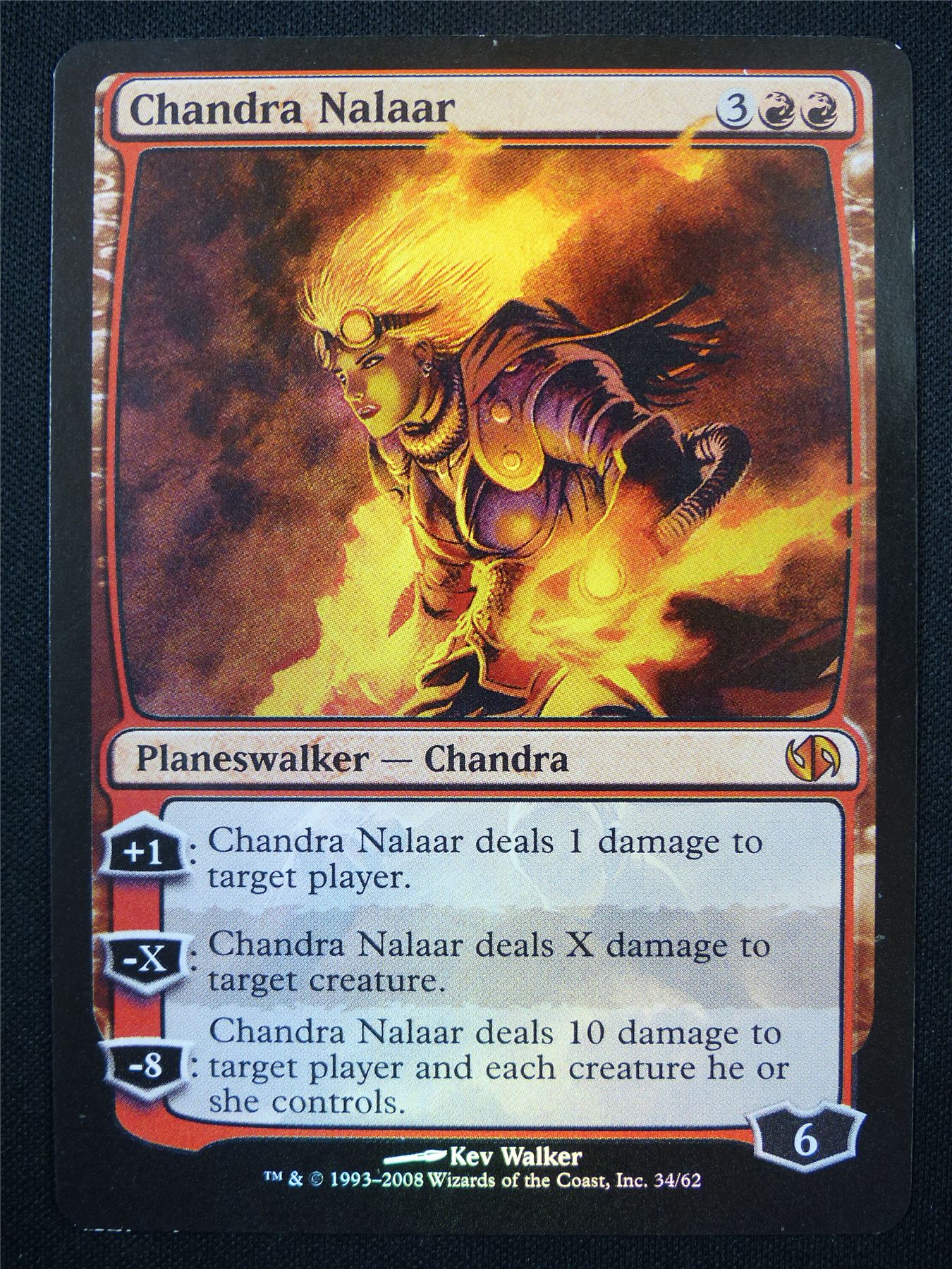 Chandra Nalaar Foil - DD2 - Mtg Card #14B