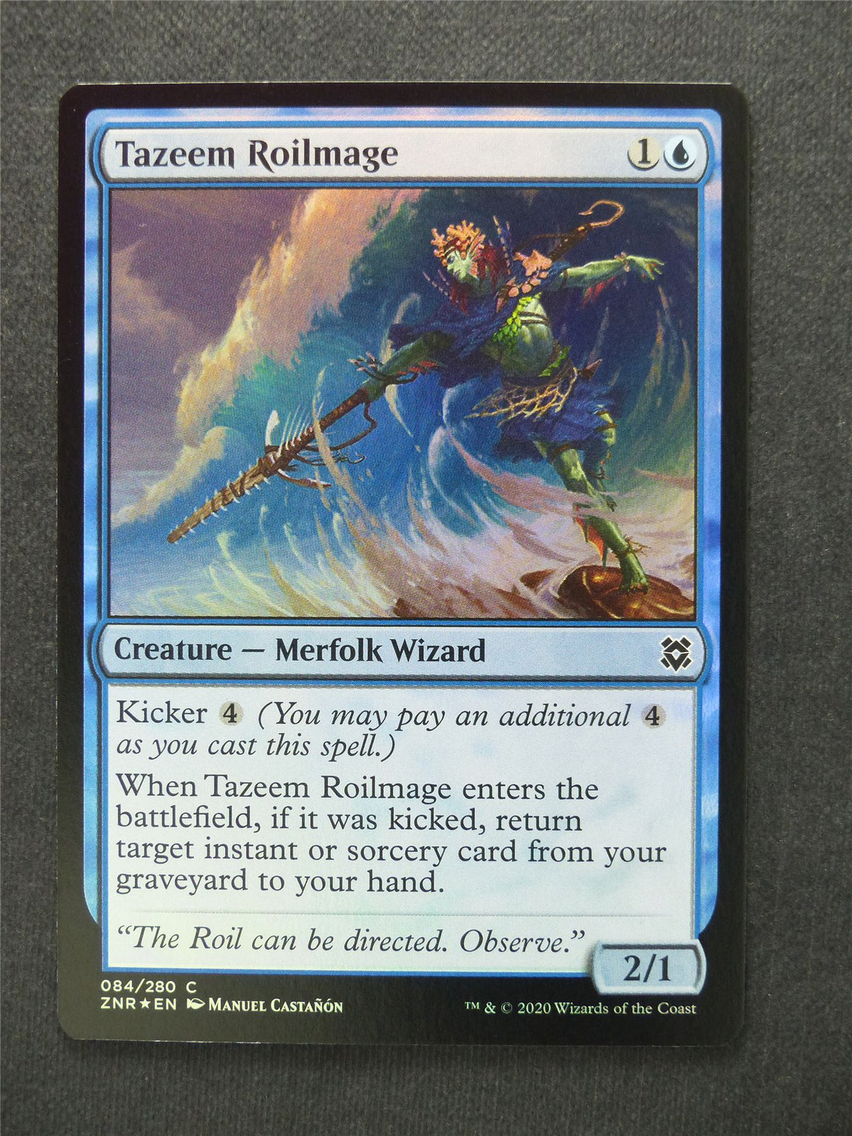 Tazeem Roilmage Foil - Mtg Magic Cards #LU