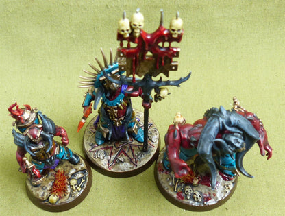 Gorechosen of Dromm painted - Chaos Warband - Warhammer Underworlds #2PZ