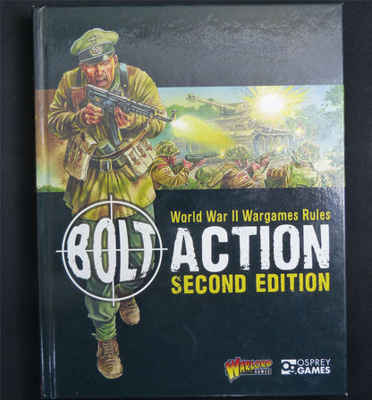 Bolt Action 2nd Edition Miniatures Rulebook - Warlord Games Hardback #E1