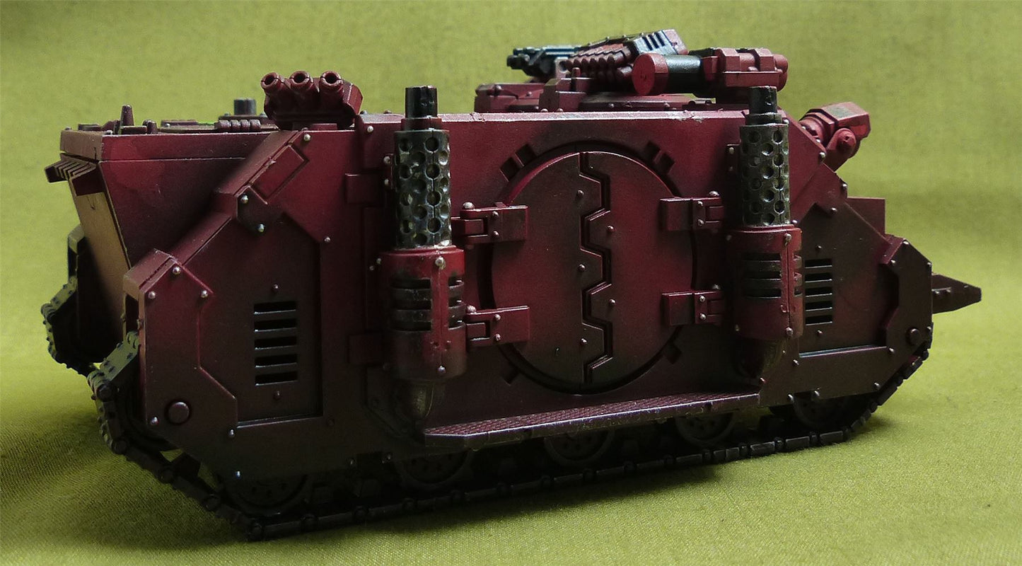 Rhino painted - Blood Angels - Warhammer 40K #3YF