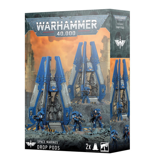 Drop Pods - Space marines  - Warhammer 40k - Available from 12/07/25
