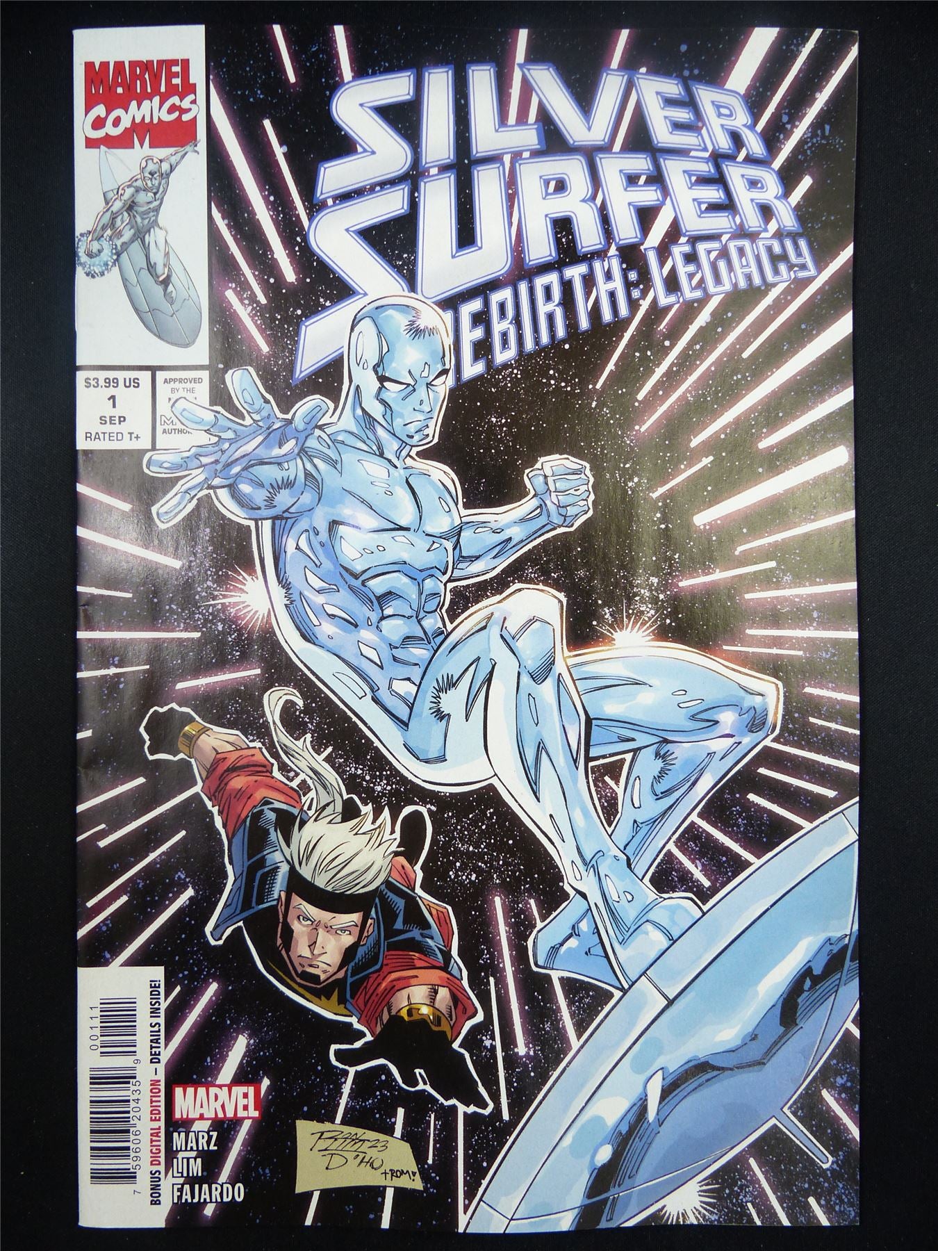 SILVER Surfer Rebirth Legacy #1 - Nov 2023 Marvel Comic #90