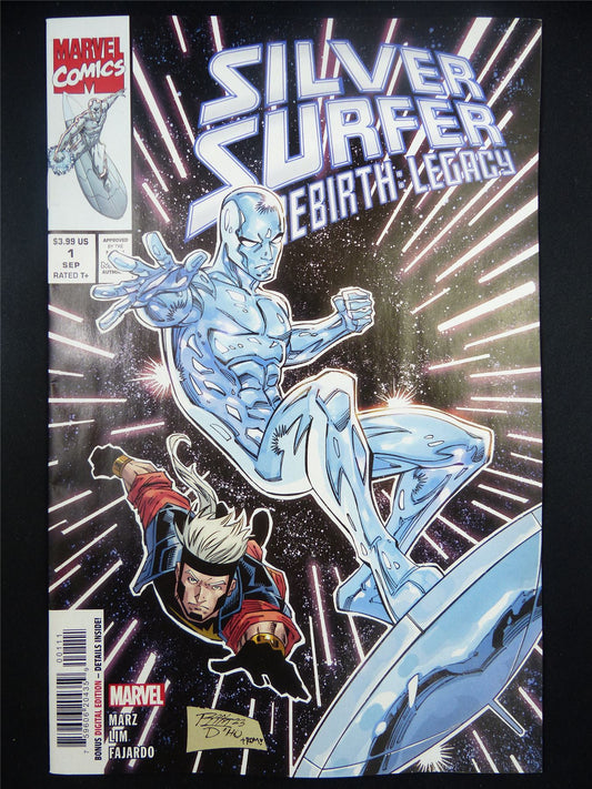 SILVER Surfer Rebirth Legacy #1 - Nov 2023 Marvel Comic #90