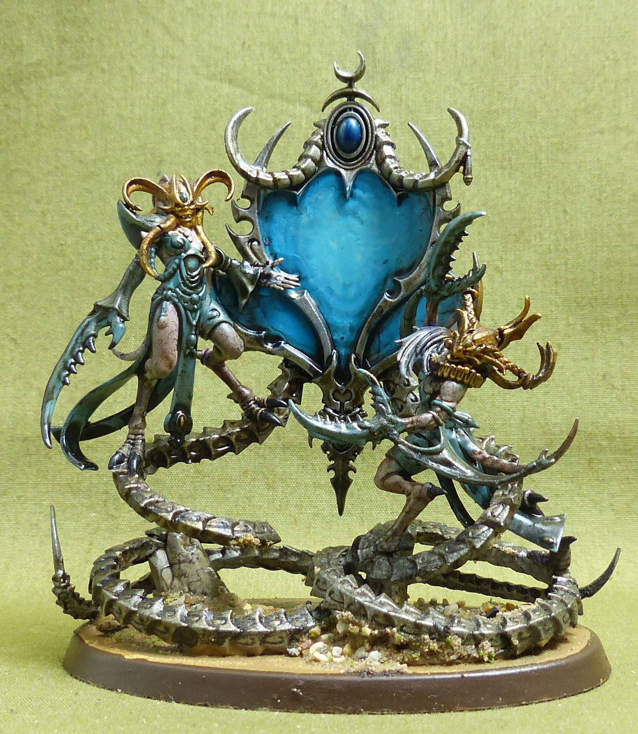 The Contorted Epitome painted - Hedonites of Slaanesh - Warhammer AoS #31U