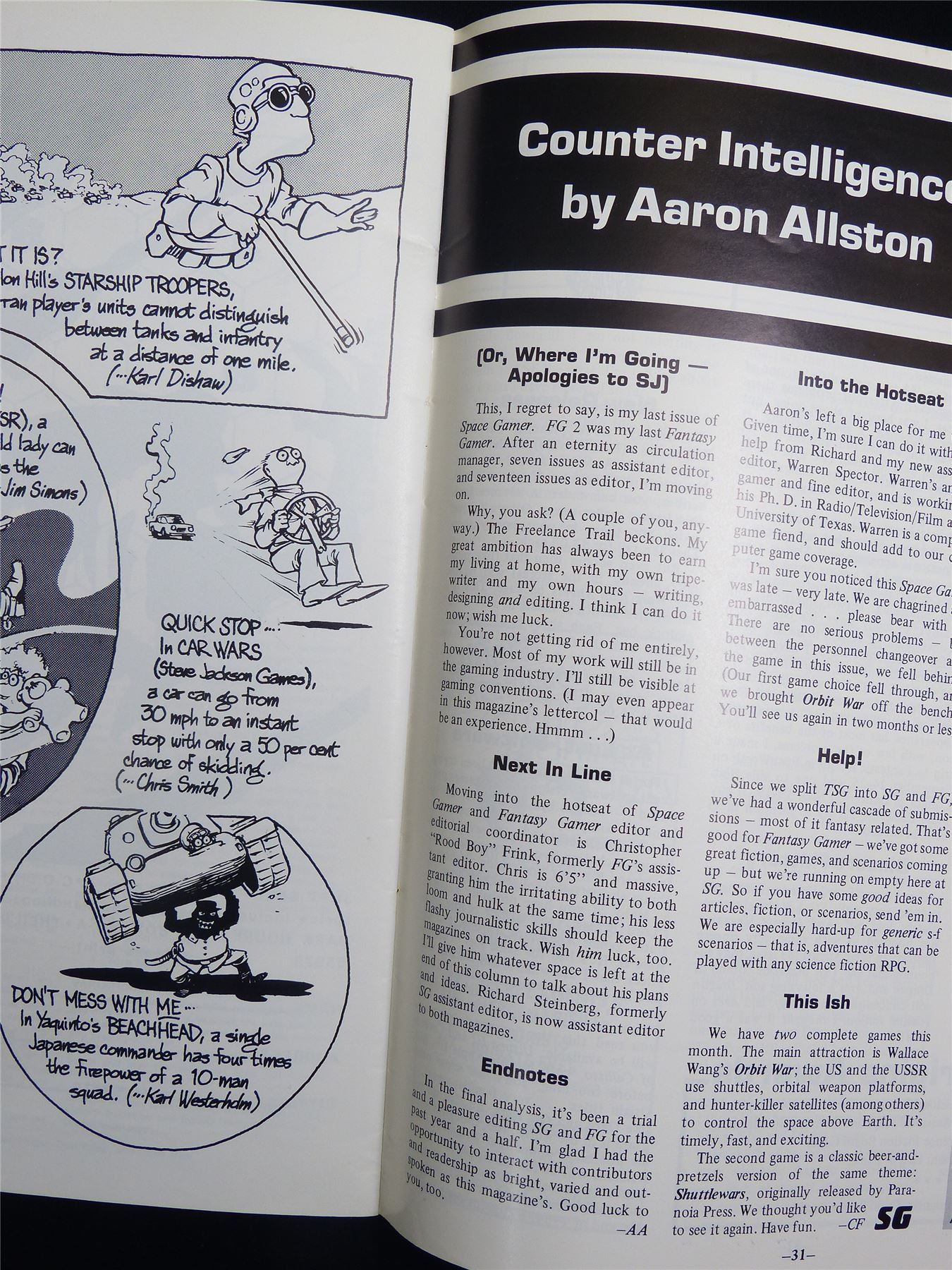 Space Gamer Magazine: Two Complete Games #66 - Magazine #2MY